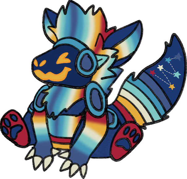 Holo protogen sploot Holo protogen sploot