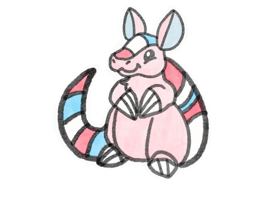 Trans queermadillo Trans queermadillo
