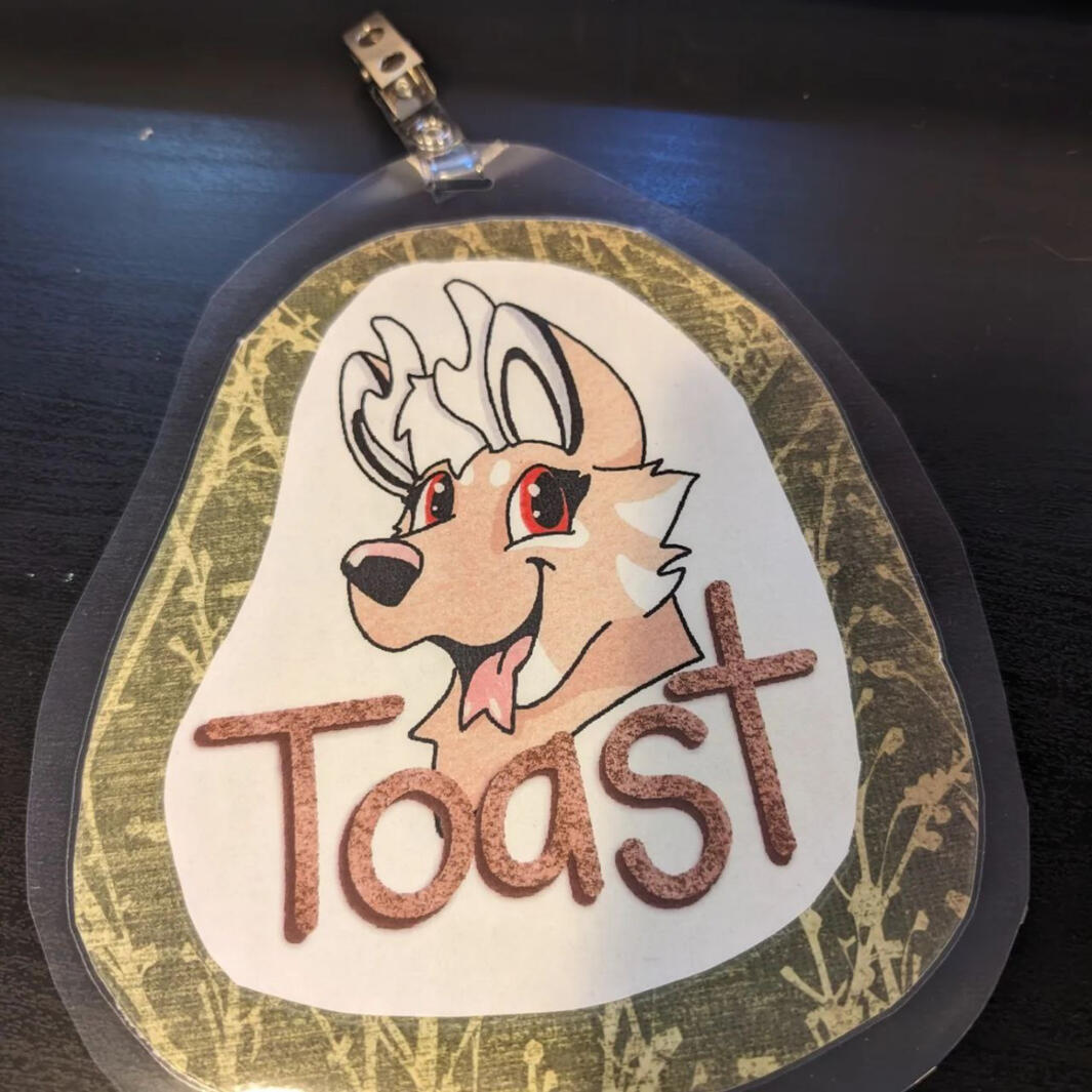 Toast badge