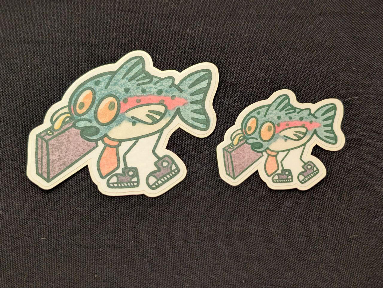 Business Fish Stickers