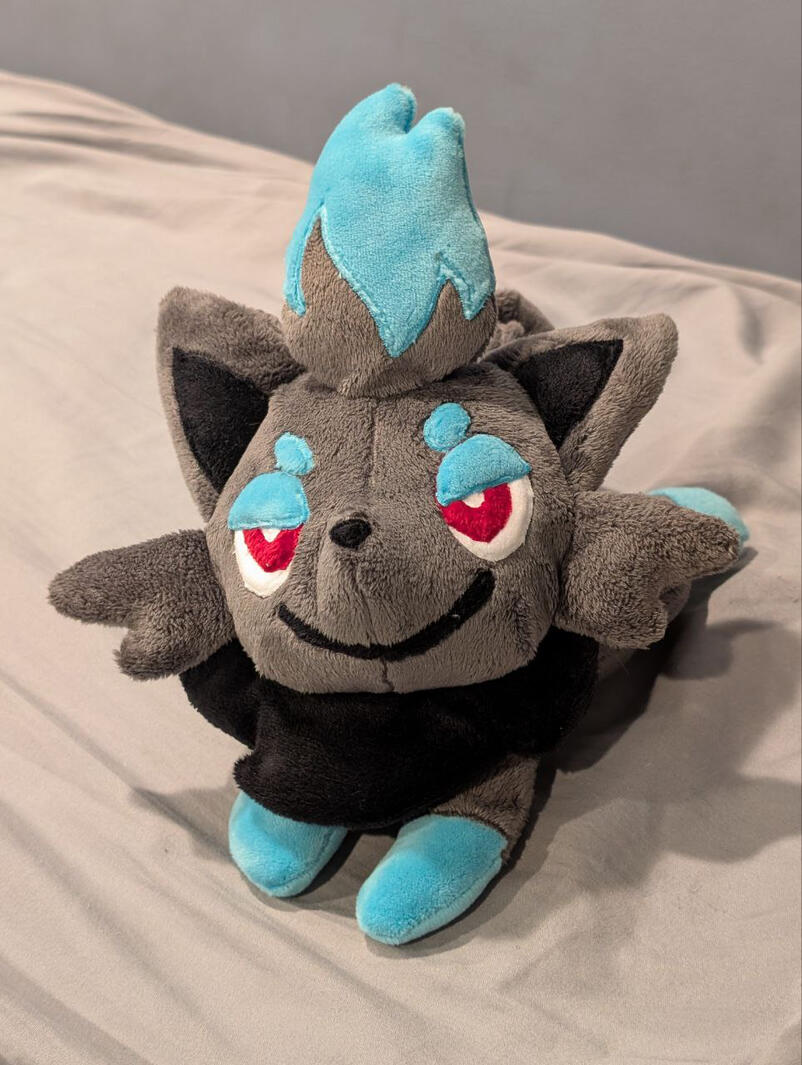 Shiny Zorua plush Shiny Zorua plush